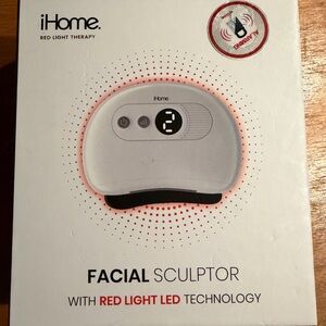 iHome Red and White Facial Sculptor LED Wand